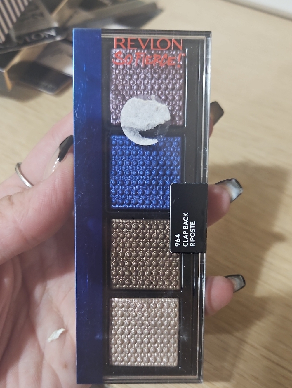 Revlon Eyeshadow Quartet - Blue, Brown, Champagne, Mauve
